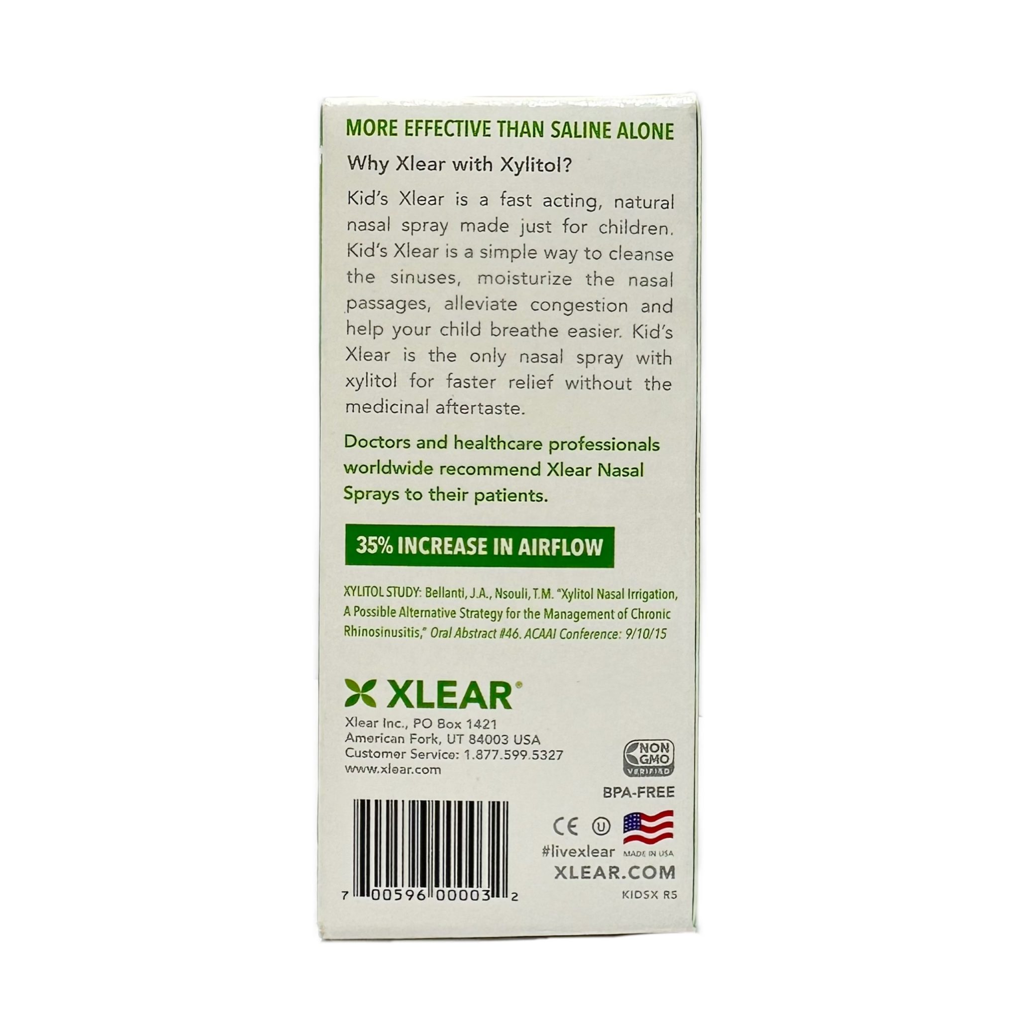 Xịt Mũi Trẻ Em Xlear Kid Nasal Spray » Ur Mart