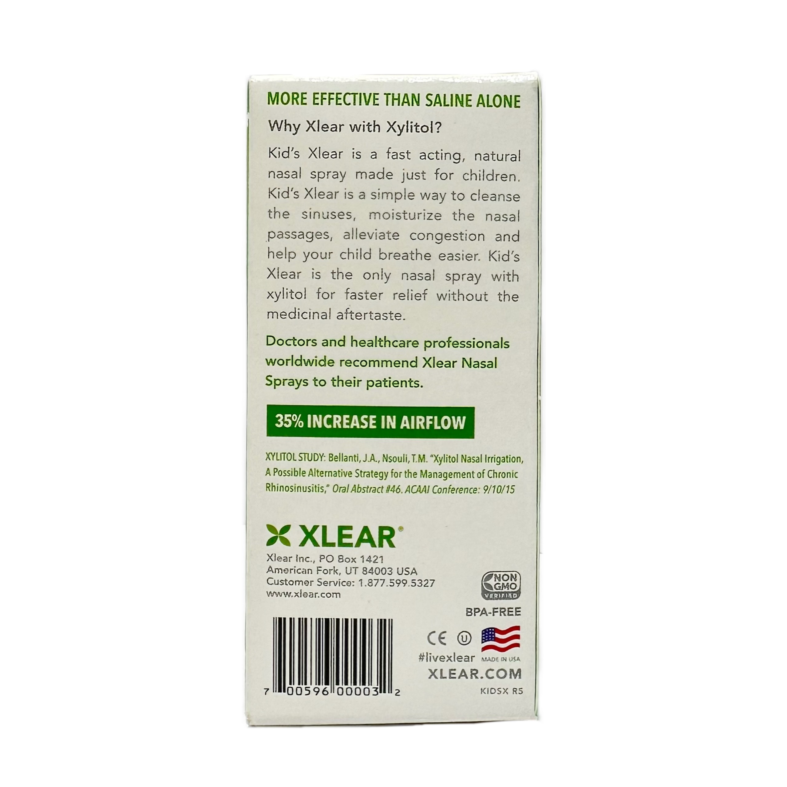 Xelear Xịt Mũi Trẻ Em Xlear Kid Nasal Spray » Ur Mart
